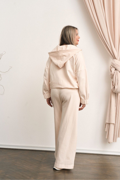 Худи GRATTO 4247 кремовый - фото 3