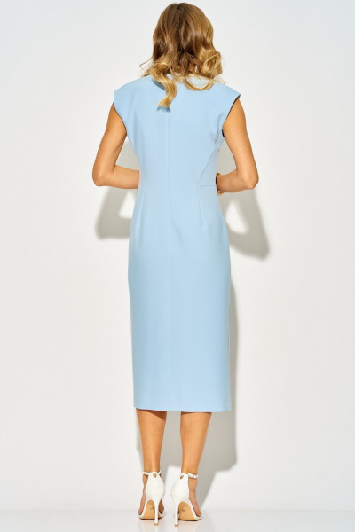 Платье Laikony L-993 голубой - фото 9