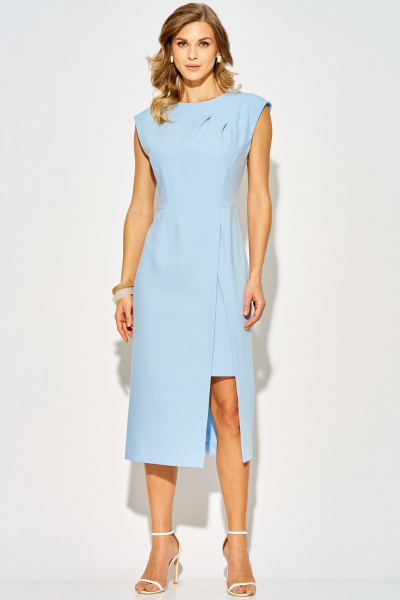 Платье Laikony L-993 голубой - фото 3