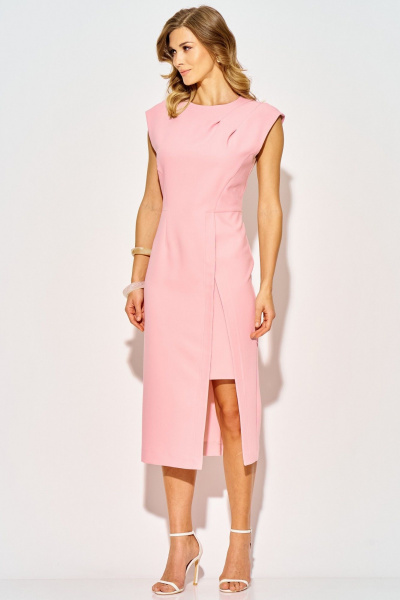Платье Laikony L-993 розовый - фото 4