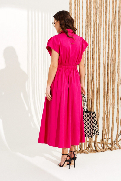 Платье ELLETTO 11138 фуксия - фото 6