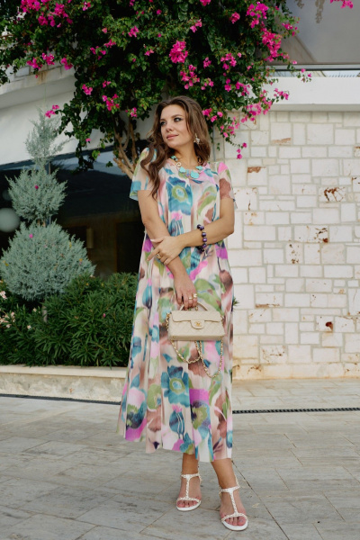 Платье Vittoria Queen 29023 мультиколор - фото 7