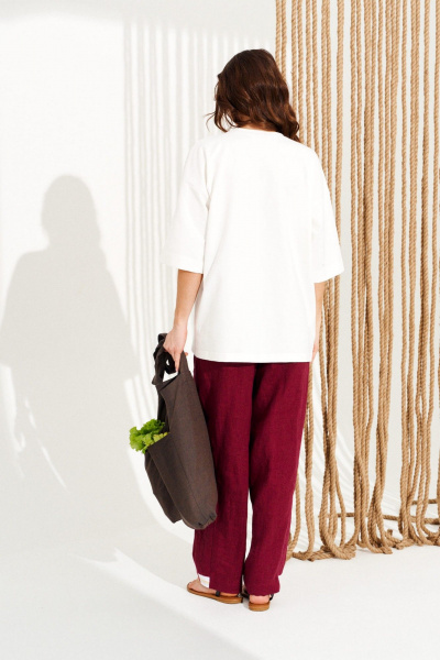 Джемпер ELLETTO 13013 молочный - фото 6