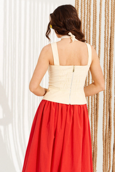 Блуза ELLETTO 13990 масло - фото 5