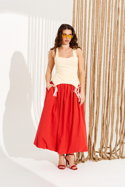 Блуза ELLETTO 13990 масло - фото 2