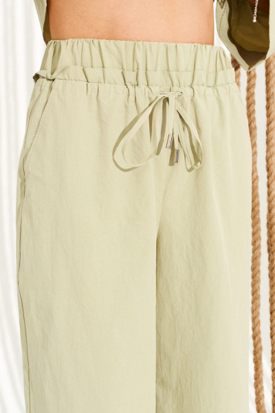 Блуза, брюки ELLETTO 15334 фисташковый - фото 7