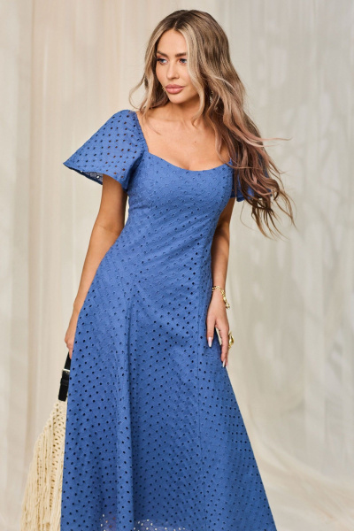 Платье Golden Valley 44350 синий - фото 2