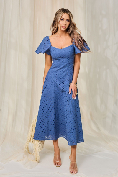 Платье Golden Valley 44350 синий - фото 1