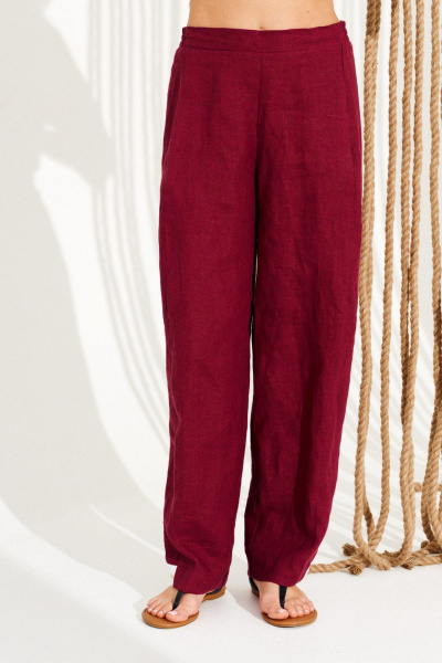 Брюки, бомбер ELLETTO 5336 бордо - фото 7