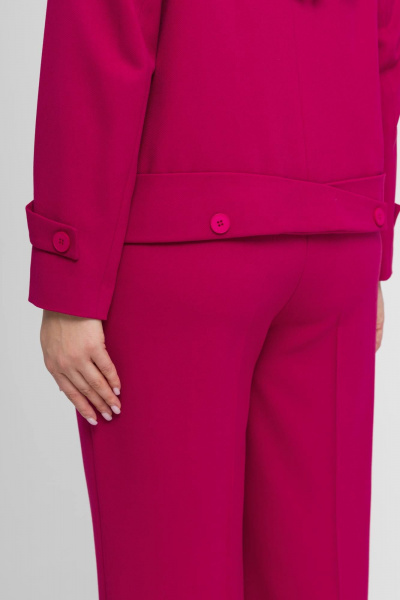 Брюки, жакет Gold Style 2704 малиновый - фото 6