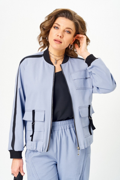 Брюки, жакет Lady Secret 26233 голубой - фото 7