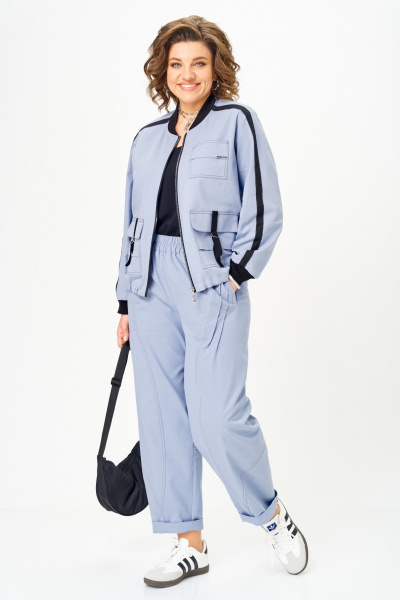 Брюки, жакет Lady Secret 26233 голубой - фото 2