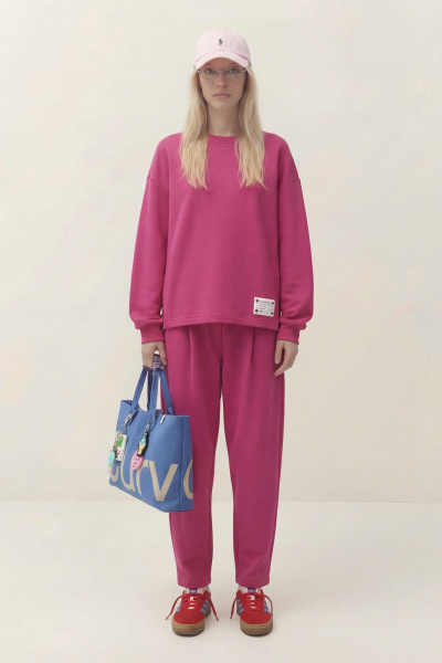 Брюки, джемпер Lokka 1870С малиновый - фото 7