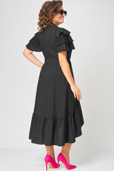 Платье EVA GRANT 7297 чёрный - фото 13