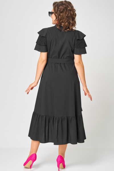 Платье EVA GRANT 7297 чёрный - фото 11