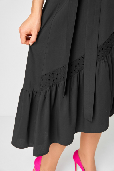 Платье EVA GRANT 7297 чёрный - фото 10