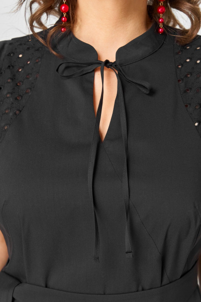 Платье EVA GRANT 7297 чёрный - фото 8