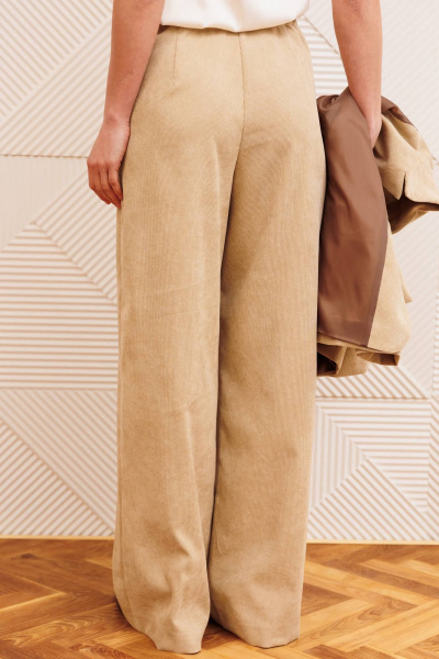 Брюки, жакет Gizart 5411 бежевый - фото 8