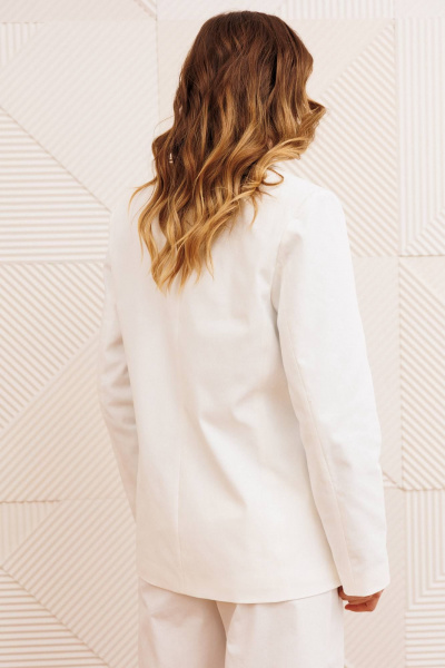 Жакет Gizart 15377 молочный - фото 5