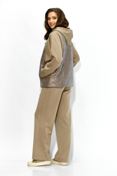 Брюки, куртка TAiER 1379 капучино - фото 7