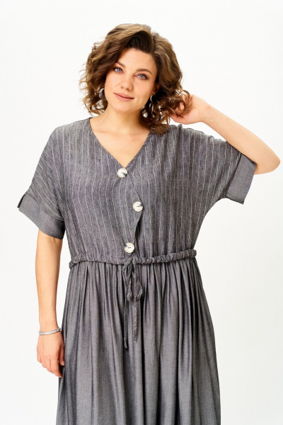 Платье Michel chic 2181 мокрый_асфальт - фото 6