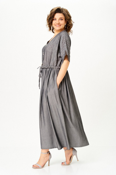 Платье Michel chic 2181 мокрый_асфальт - фото 3