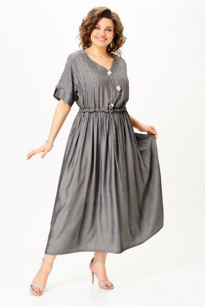 Платье Michel chic 2181 мокрый_асфальт - фото 2