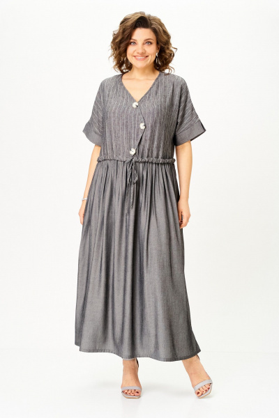 Платье Michel chic 2181 мокрый_асфальт - фото 1