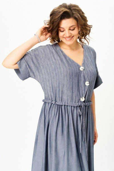 Платье Michel chic 2181 деним - фото 7