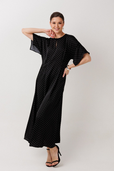 Платье ERTANNO 1006 черный - фото 10