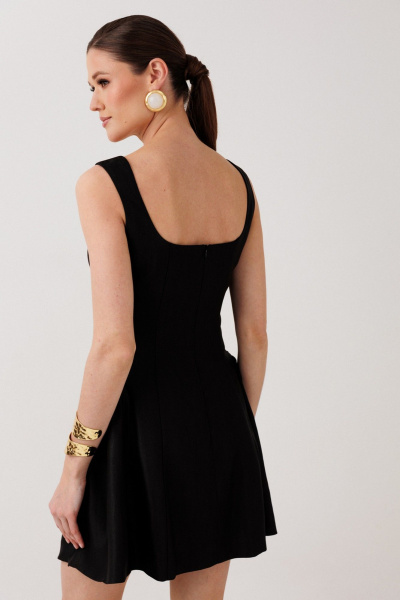 Платье ERTANNO 1007 черный - фото 8