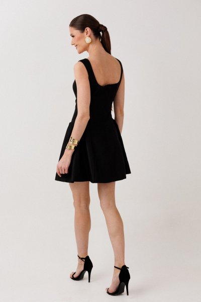 Платье ERTANNO 1007 черный - фото 4