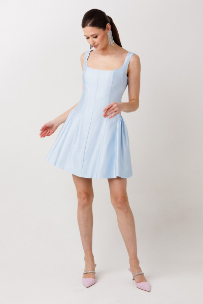 Платье ERTANNO 1008 голубой - фото 6