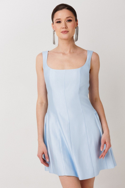 Платье ERTANNO 1008 голубой - фото 2