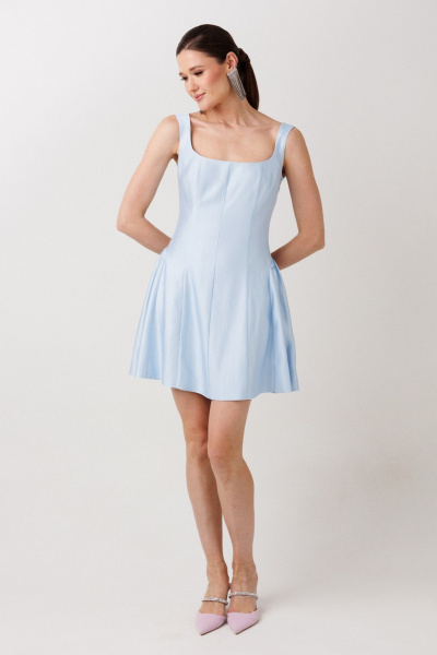 Платье ERTANNO 1008 голубой - фото 3