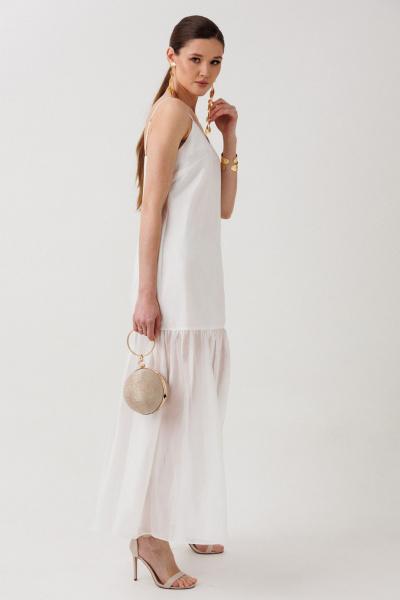 Платье ERTANNO 1011 молочный - фото 9