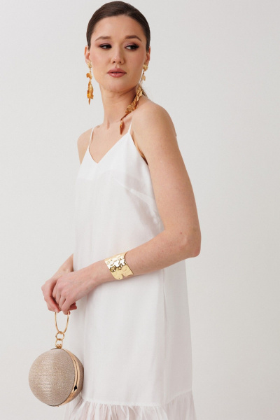 Платье ERTANNO 1011 молочный - фото 8