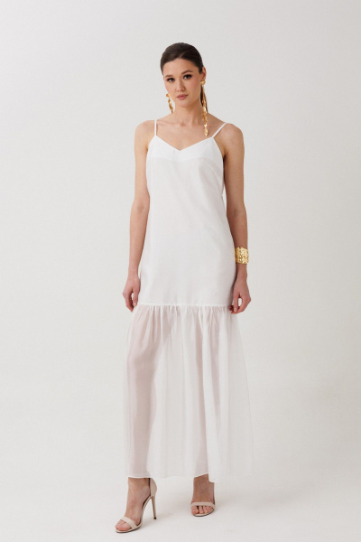 Платье ERTANNO 1011 молочный - фото 7