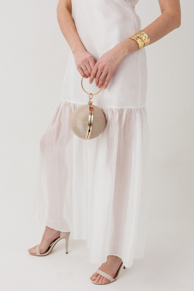 Платье ERTANNO 1011 молочный - фото 6