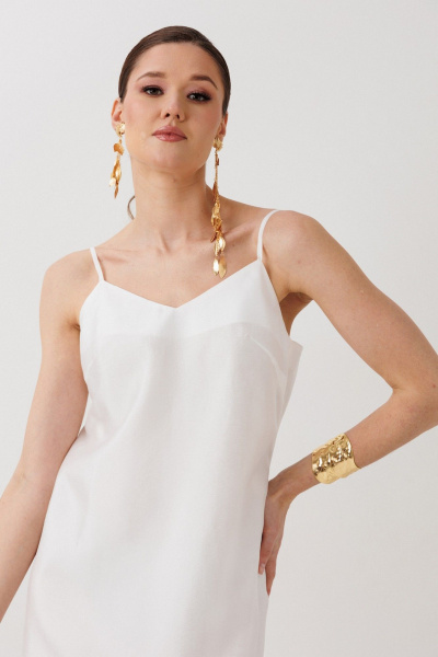 Платье ERTANNO 1011 молочный - фото 4