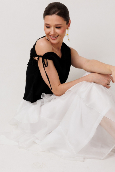 Юбка ERTANNO 1016 молочный - фото 8