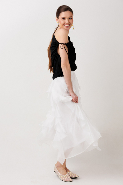 Юбка ERTANNO 1016 молочный - фото 3