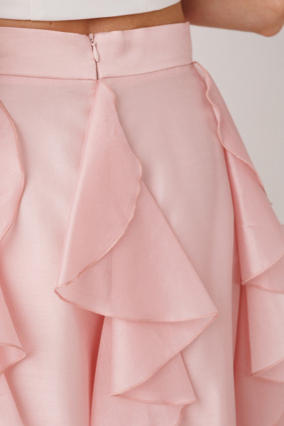 Юбка ERTANNO 1017 розовый - фото 7