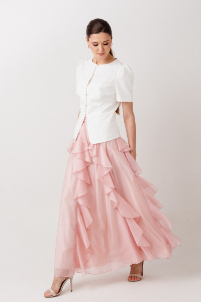 Юбка ERTANNO 1017 розовый - фото 2