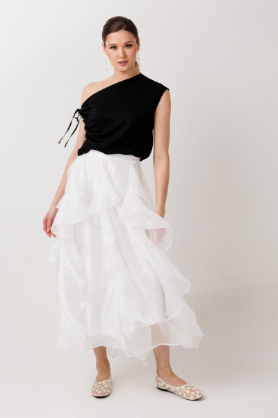 Блуза ERTANNO 1026 черный - фото 9