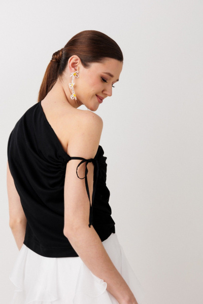 Блуза ERTANNO 1026 черный - фото 8