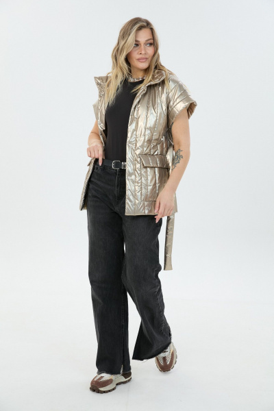 Жилет LM М14 золото - фото 6