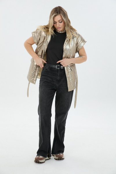 Жилет LM М14 золото - фото 5