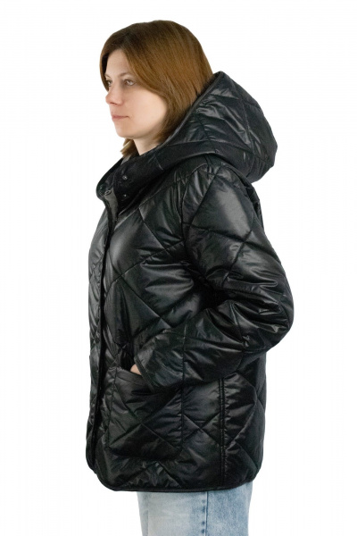 Куртка Нить 102-25 черный - фото 2