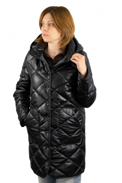 Куртка Нить 105-25 черный - фото 3